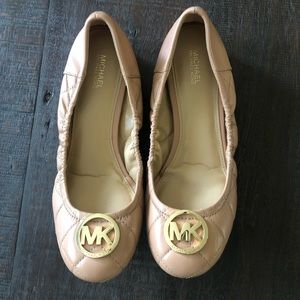 Michael Kors Nude ballerina flats